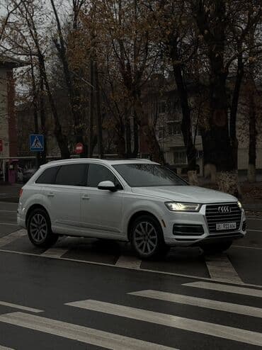 бишкек авторынок 2021 год: Audi Q7: 2018 г., 2 л, Автомат, Бензин, Кроссовер — 1