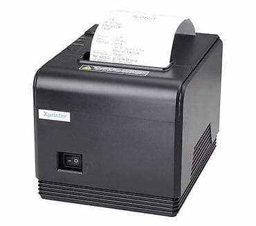 Принтер чеков Xprinter XP-Q200 (USB+LAN) Чековый принтер XPrinter