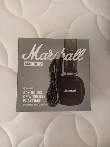 Настольные ПК и комплектующие: Беспроводные накладные наушники, Marshall, Новый — 4