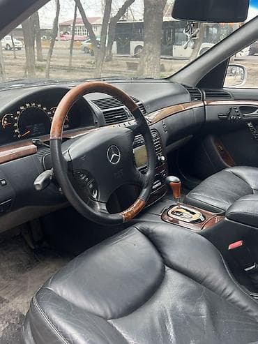 запчасти на мерседес w220 бишкек: Mercedes-Benz S-Class: 2000 г., 4.3 л, Типтроник, Бензин, Седан — 6