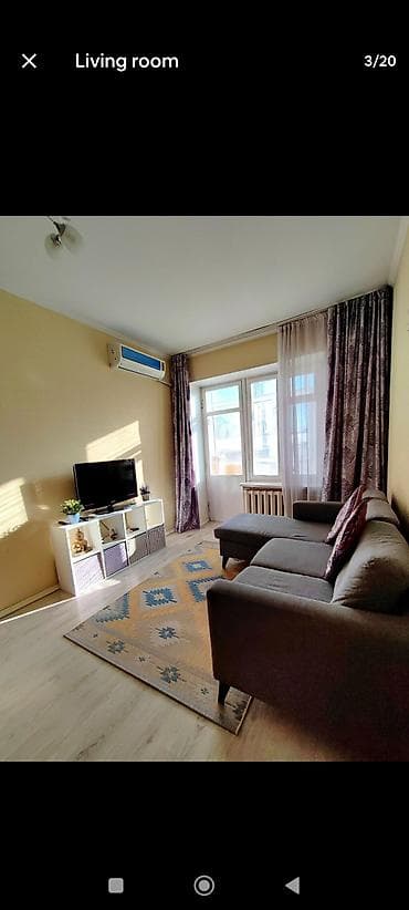 сдаю гостинку: 3 комнаты, 63 м², Индивидуалка, 3 этаж, Евроремонт — 2
