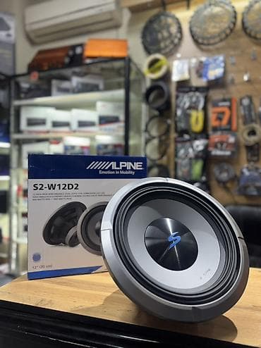 mini jack: Сабвуфер Alpine S2‑W12D2 (S‑Series) - Тип: 12" (30 см) сабвуфер для — 2