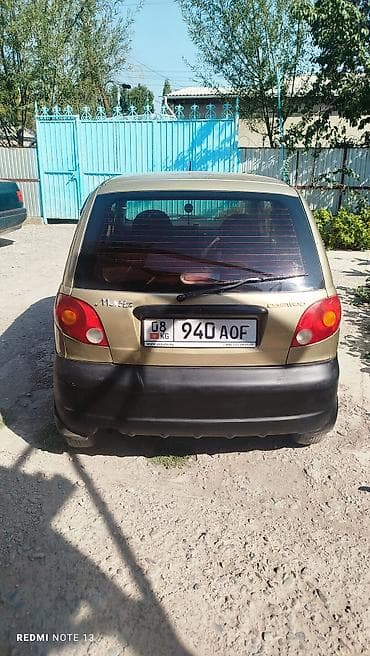 Daewoo Matiz: 2007 г., Механика, Бензин, Хэтчбэк — 2