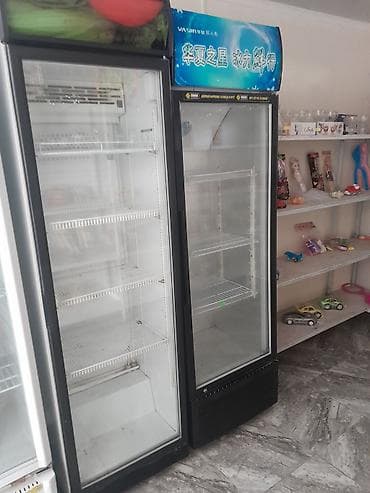 Торговые холодильные витрины (вертикальные, со стеклянной