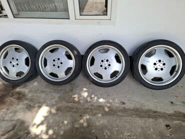 купить диски на машину бу: Куйма Дисктер R 18 AMG, Комплект, тешиктери - 5, Колдонулган — 1