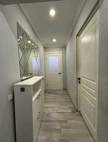 однокомнатная квартира в центре города ош: 2 комнаты, 43 м², 104 серия, 2 этаж, Евроремонт — 6