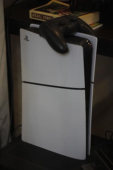 sony 5: Игровая консоль Sony PlayStation slim 5 с геймпадом DualSense — 1