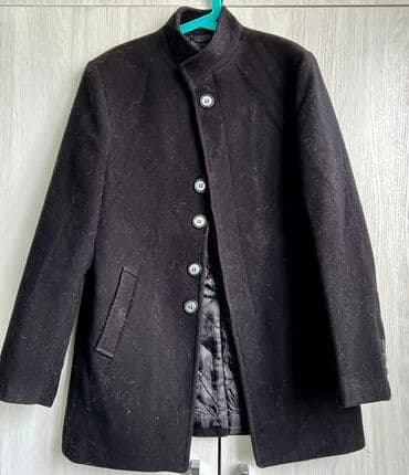 пальто детское демисезонное: Пальто демисезонное, мальчиковое. Производство-Турция. Размер 10-11 — 1