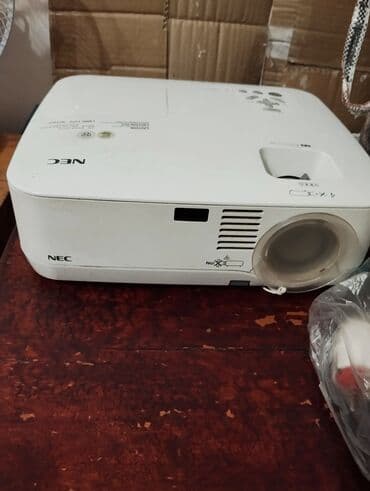 шпиц даром: Проектор б/у; NEC (серия NP/NP300/NP400, на корпусе – «NP-240+». - — 3