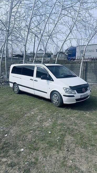 сиденье форд транзит: Mercedes‑Benz Vito, белый минивэн/микроавтобус. Кузов и экстерьер: - — 1
