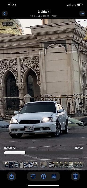 subaru b 4: Subaru Legacy: 1998 г., 2 л, Автомат, Газ, Седан — 4