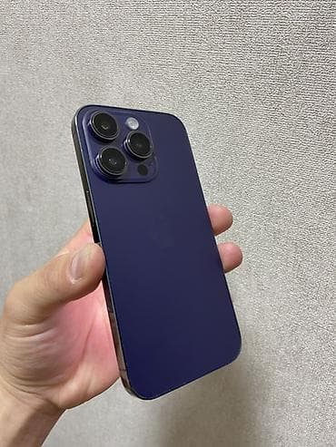 ipone: IPhone 14 Pro, Б/у, 128 ГБ, Deep Purple, 91 % — 2