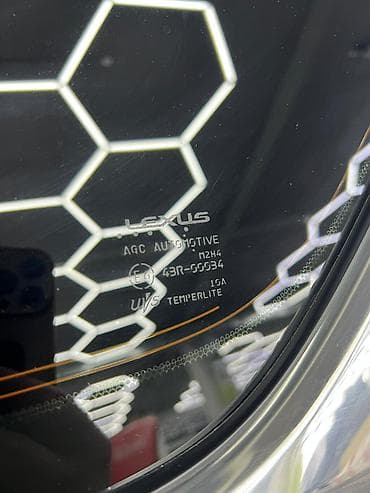 заводском: Стекло Заднее Lexus, 2025 г., Новый, Оригинал — 2