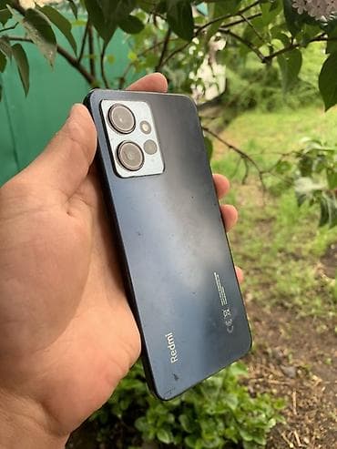 nokia 1208: Redmi, Redmi Note 12, Б/у, 128 ГБ, цвет - Серый, 2 SIM — 3