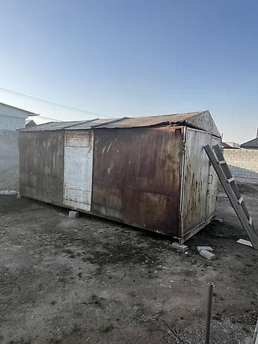 Продаю гараж: Металлический разборный гараж/хозблок из листовой стали. Особенности — 1