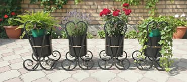 урны для пластика: Материал: Металл, 12 л — 1