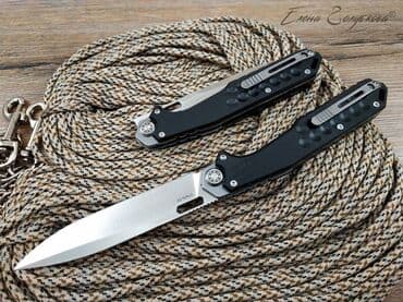 нож бабочка тренировочный купить: Складной нож Локи Black от НОКС, сталь D2, рукоять G10 — 4