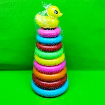 уточку: Пирамидка игрушка для развития малышей🟡🟢 Отличный выбор для развития — 2