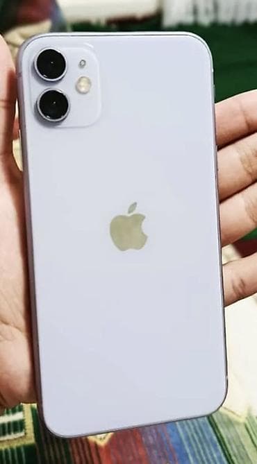 телефон айфон 1: IPhone 11, Б/у, 64 ГБ, Белый, 72 % — 2