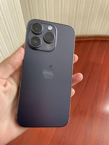 hyper x cloud: IPhone 14 Pro, Б/у, 1 ТБ, Deep Purple — 2