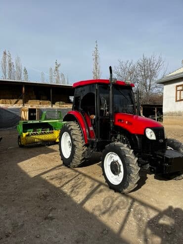 Тракторы ЛТЗ: Трактор YTO X 704 Юто комплект сатылат абалы жакшы Прессподборщик — 2