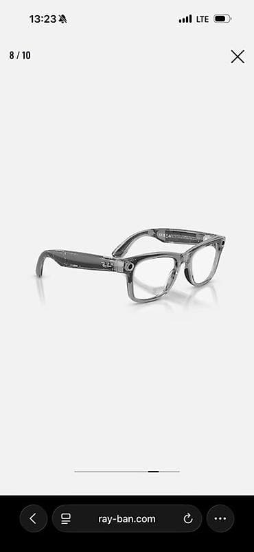 очки rayban meta: Солнцезащитные очки очки, Ray-Ban, Унисекс, Вайфареры — 4