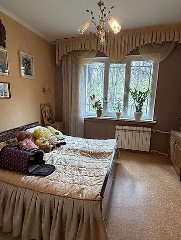 квартира мадина рынок: 3 комнаты, 63 м², 106 серия, 1 этаж, Косметический ремонт — 1