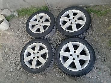 Колеса в сборе 195 / 55 / R 15, Лето, Комплект, Легковые, Литые, отверстий - 4