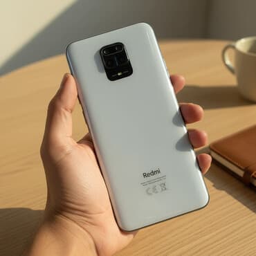 redmi not 9pro: Xiaomi, Mi Note, Колдонулган, 64 ГБ, түсү - Ак, 2 SIM — 1