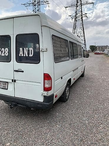 шторка на спринтер: Mercedes-Benz Спринтер: 2001 г., 2.9 л, Механика, Дизель, Фургон — 7