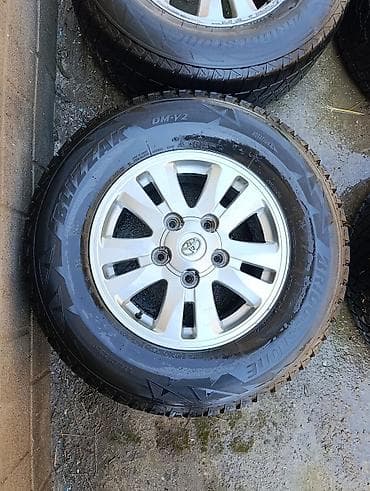 devo matiz: Комплект из 4 колес в сборе: литые диски Toyota + зимние шины — 4