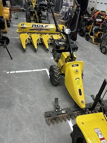 роторные грабли: Роторная косилка ROLF с бензиновым мотоблоком - Тип: навесная — 1