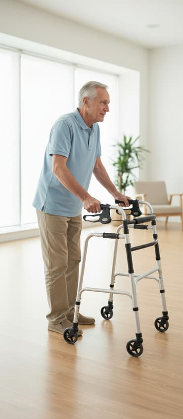 Ортезы: Ходунки с опорой под предплечья и сиденьем - Тип: реабилитационные — 1