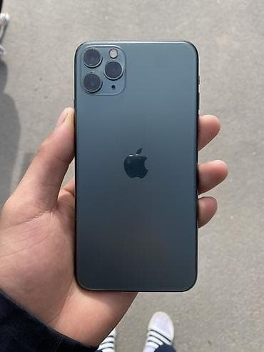 дать объявление: IPhone 11 Pro Max, Matte Midnight Green — 1