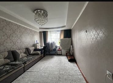 продаю квартиру без ремонта бишкеке: 2 комнаты, 52 м², 104 серия, 4 этаж, Евроремонт — 4