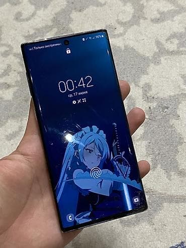 google fold: Samsung Note 10 5G, Б/у, 256 ГБ, цвет - Голубой, 2 SIM, eSIM — 2