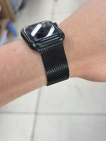 айку 13: ⌚ Apple Watch 7 45mm 🔥 Акб 92% 🔥 Темир ремени менен 🔥 Экранында майда — 3