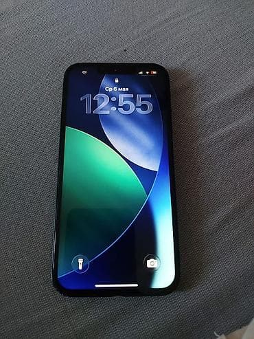 бэушный айфон 13: IPhone 13, Б/у, 128 ГБ, Синий, 77 % — 3