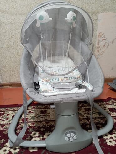 детский качели для новорожденных: Балдар үчүн шезлонг, Жаңы, Электромобиль, Башка материал — 1