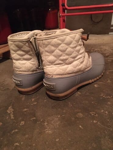 сапоги зимние женские натуральная кожа натуральный мех распродажа: Nautica. Лягушки. Размер:39- 40 Грязь. Слякоть. На рыбалку в самый раз — 2