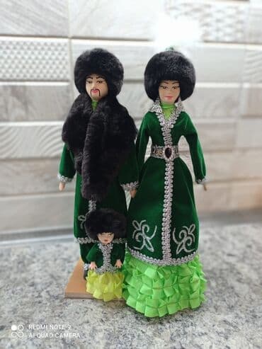 продаю куклы: Керамические национальные куклы- сувениры, производство Кыргызстан — 12