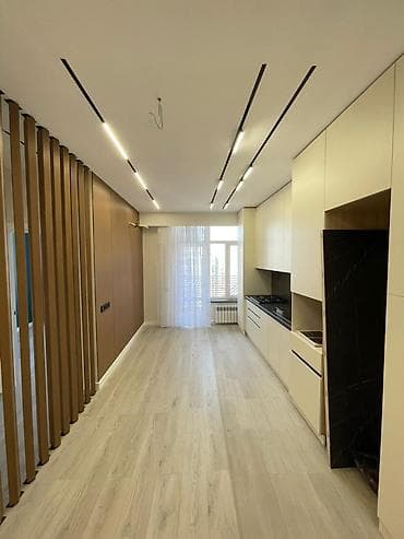 задаю: 3 комнаты, 77 м², Элитка, 14 этаж, Евроремонт — 4
