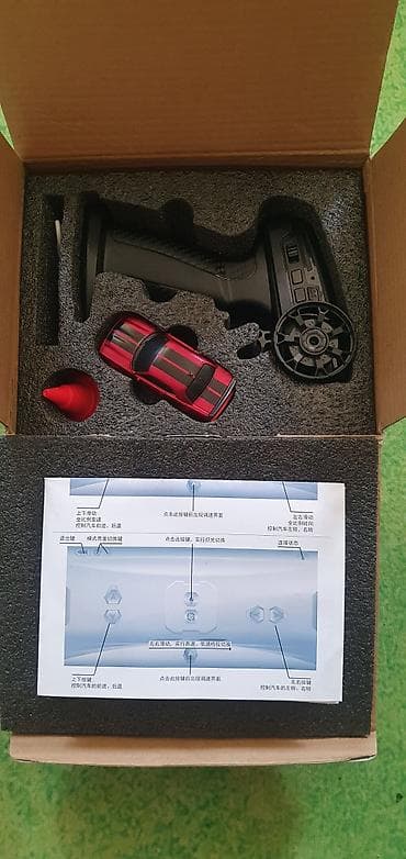 palm tungsten e2: Радиоуправляемый дрифт‑автомобиль 1:64 с пистолетным 2.4 ГГц пультом — 2