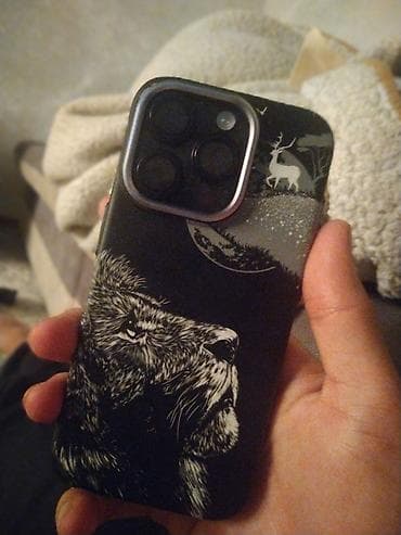 Уюлдук телефондор жана аксессуарлар: IPhone 15 Pro, Колдонулган, 128 ГБ, Black Titanium, Заряддоочу түзүлүш, Коргоочу айнек, Каптама, 85 % — 1