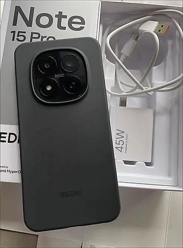 redmi note 17 plus: Redmi, Redmi Note 15 Pro, Новый, 256 ГБ, цвет - Черный, 2 SIM — 2
