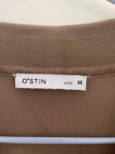 кийим: Поло O’STIN, размер M. - Цвет: коричневый (кофейный). - Классический — 2