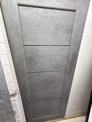 двери мешкомнатный: Межкомнатная глухая дверь, В лофт стиле, цвет - Серый — 2