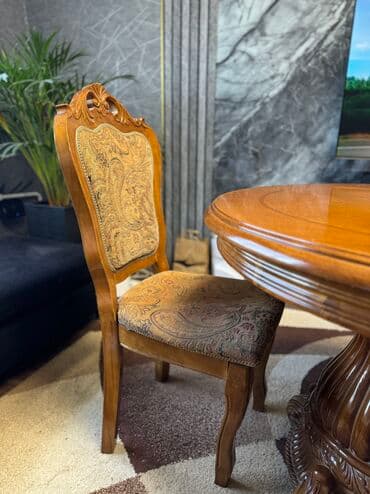 столы и стулья на: Стол и стул для зала, Б/у, Самовывоз, цвет - Коричневый — 3