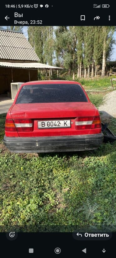 полик для машины: Volvo 940: 1992 г., 2.3 л, Механика, Седан — 2