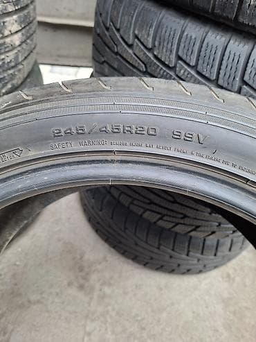 good year: Шины 245 / 45 / R 20, Лето, Б/у, Пара, Легковые, Япония, GoodYear — 4